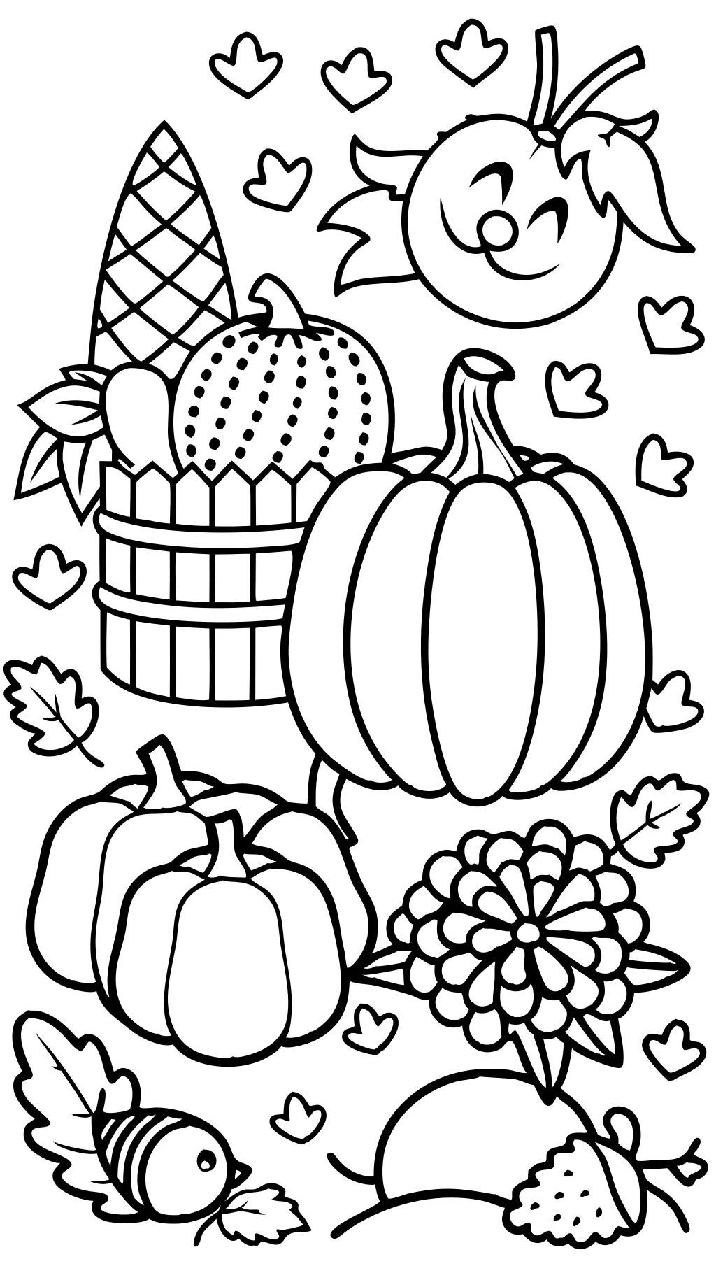 thanksgiving coloring page